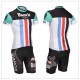 PROFESJONALNY LETNI KOMPLET ROWEROWY BIANCHI 2014 WHITE-BLACK
