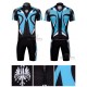 PROFESJONALNY LETNI KOMPLET ROWEROWY BIANCHI MODEL 2010 BLACK-BLUE