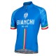 PROFESJONALNY LETNI KOMPLET ROWEROWY BIANCHI MODEL 2011 WHITE-BLUE Z SZELKAMI