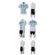 PROFESJONALNY LETNI KOMPLET ROWEROWY BIANCHI MODEL 2010/2011 WHITE
