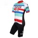 PROFESJONALNY LETNI KOMPLET ROWEROWY BIANCHI MODEL 2010/2011 WHITE Z SZELKAMI