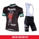 BIANCHI PROFESJONALNY LETNI KOMPLET ROWEROWY 2015 BLACK