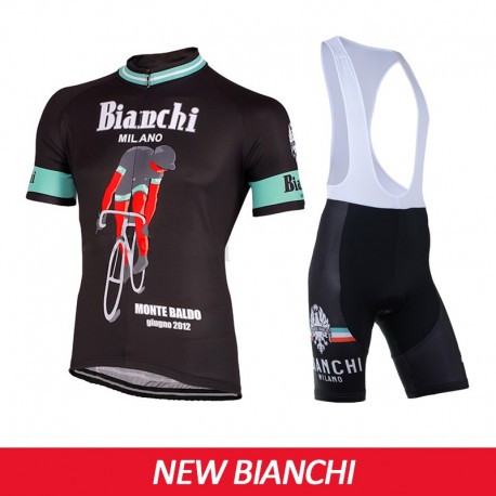 BIANCHI PROFESJONALNY LETNI KOMPLET ROWEROWY 2015 BLACK