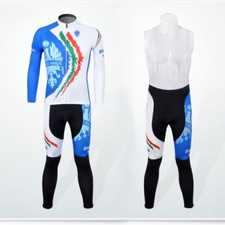 PROFESJONALNY JESIENNO-WIOSENNY KOMPLET ROWEROWY BIANCHI 2011/2012