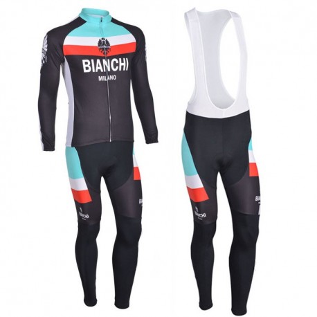 PROFESJONALNY JESIENNO-WIOSENNY KOMPLET ROWEROWY BIANCHI 2013