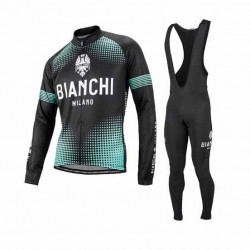 PROFESJONALNY DŁUGI KOMPLET ROWEROWY BIANCHI 2015/2016