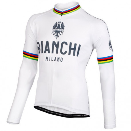 PROFESJONALNA ZIMOWA BLUZA ROWEROWA BIANCHI 2013