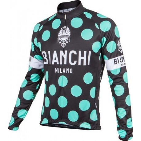 BIANCHI PROFESJONALNA BLUZA ROWEROWA 2016 BLUE-BLACK