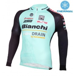 BIANCHI PROFESJONALNA BLUZA ROWEROWA 2016 GREEN-WHITE