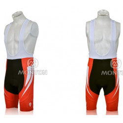 BIANCHI PROFESJONALNE SPODENKI ROWEROWE MODEL 2011 RED