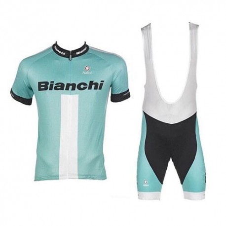 BIANCHI PROFESJONALNY LETNI KOMPLET ROWEROWY MODEL 2017 BLUE