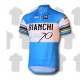 BIANCHI PROFESJONALNA KOSZULKA ROWEROWA MODEL 2014/2015 BLUE