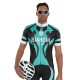BIANCHI PROFESJONALNA KOSZULKA ROWEROWA MODEL 2016 BLACK-GREEN