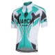 BIANCHI PROFESJONALNA KOSZULKA ROWEROWA MODEL 2016 GREEN-WHITE