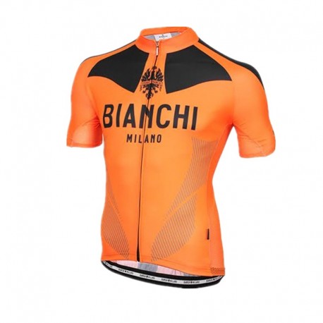 BIANCHI PROFESJONALNA KOSZULKA ROWEROWA MODEL 2016/2017 ORANGE