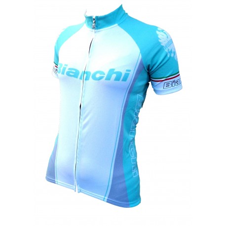 BIANCHI PROFESJONALNA KOSZULKA ROWEROWA MODEL 2017 BLUE