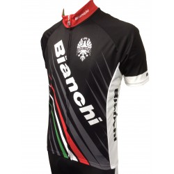 BIANCHI PROFESJONALNA KOSZULKA ROWEROWA MODEL 2017 BLACK