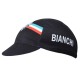 BIANCHI PROFESJONALNA CZAPKA ROWEROWA MODEL 2013 BLACK