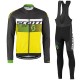 SCOTT PROFESJONALNY DŁUGI KOMPLET ROWEROWY MODEL 2016 BLACK-YELLOW-WHITE