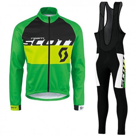SCOTT PROFESJONALNY DŁUGI KOMPLET ROWEROWY MODEL 2016 BLACK-YELLOW-WHITE
