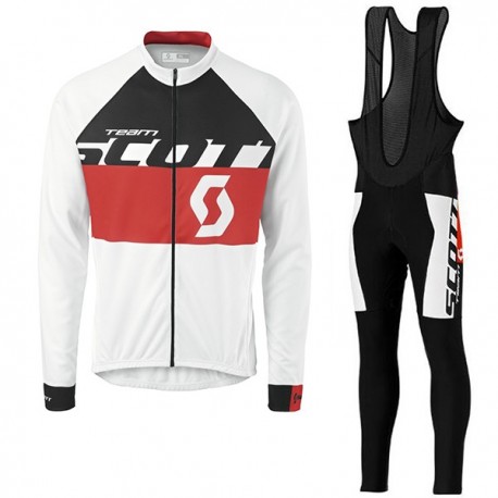 SCOTT PROFESJONALNY DŁUGI KOMPLET ROWEROWY MODEL 2016 WHITE
