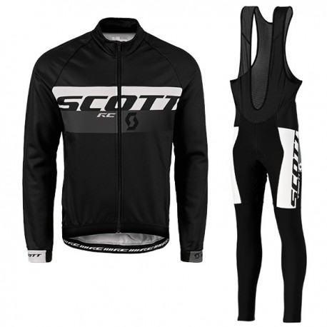 SCOTT PROFESJONALNY DŁUGI KOMPLET ROWEROWY MODEL 2016 BLACK