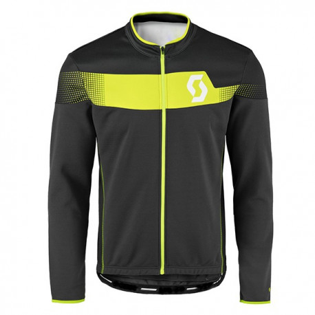 SCOTT BLUZA ROWEROWA  MODEL 2016/17 BLACK-YELLOW