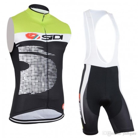 SIDI PROFESJONALNY BEZRĘKAWNIK + SPODENKI ROWEROWE MODEL 2014/15