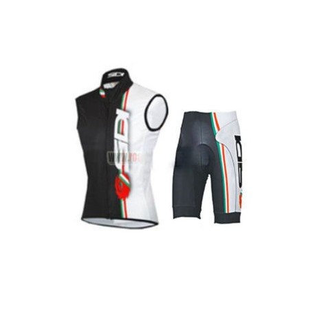SIDI PROFESJONALNY BEZRĘKAWNIK + SPODENKI ROWEROWE MODEL 2015/16