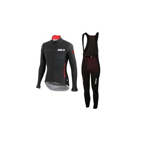 SIDI PROFESJONALNY DŁUGI KOMPLET ROWEROWY MODEL 2016 BLACK