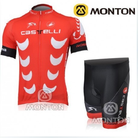 PROFESJONALNY LETNI KOMPLET CASTELLI 2010 BLACK Z SZELKAMI