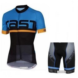 PROFESJONALNY LETNI KOMPLET CASTELLI 2012 YELLOW Z SZELKAMI