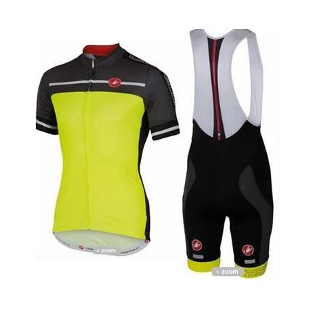 PROFESJONALNY LETNI KOMPLET CASTELLI 2013 BLUE Z SZELKAMI
