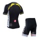 PROFESJONALNY LETNI KOMPLET CASTELLI 2014 BLACK Z SZELKAMI