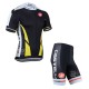 PROFESJONALNY LETNI KOMPLET CASTELLI 2014 BLACK Z SZELKAMI