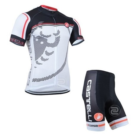CASTELLI PROFESJONALNY LETNI KOMPLET ROWEROWY 2014