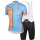CASTELLI PROFESJONALNY LETNI KOMPLET ROWEROWY 2015 BLUE