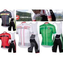 CASTELLI PROFESJONALNY LETNI KOMPLET ROWEROWY 2015 BLUE