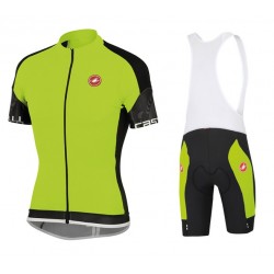CASTELLI PROFESJONALNY LETNI KOMPLET ROWEROWY 2015/16 GREEN