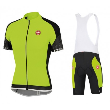CASTELLI PROFESJONALNY LETNI KOMPLET ROWEROWY 2015/16 GREEN