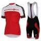 CASTELLI PROFESJONALNY LETNI KOMPLET ROWEROWY 2016 RED-WHITE