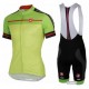 CASTELLI PROFESJONALNY LETNI KOMPLET ROWEROWY 2016/17 GREEN-YELLOW