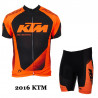 KTM PROFESJONALNY LETNI KOMPLET ROWEROWY 2015/16 ORANGE-WHITE