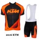 KTM PROFESJONALNY LETNI KOMPLET ROWEROWY 2015/16 ORANGE-WHITE
