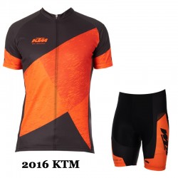KTM PROFESJONALNY LETNI KOMPLET ROWEROWY 2016 ORANGE