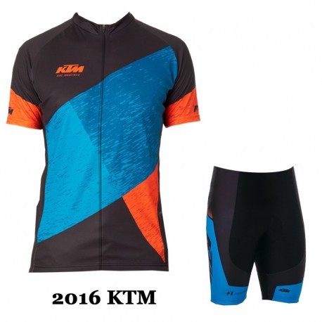 KTM PROFESJONALNY LETNI KOMPLET ROWEROWY 2016 BLACK-WHITE