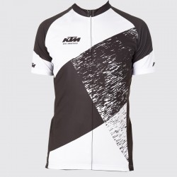 KTM PROFESJONALNA KOSZULKA ROWEROWA 2016 BLACK-WHITE
