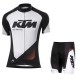 KTM PROFESJONALNY LETNI KOMPLET ROWEROWY 2016 WHITE-BLACK