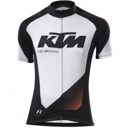 KTM PROFESJONALNA KOSZULKA ROWEROWA 2016 WHITE-BLACK