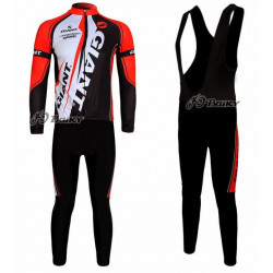 GIANT PROFESJONALNY DŁUGI KOMPLET ROWEROWY 2011 BLACK-RED
